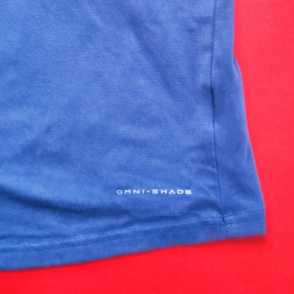 Columbia Omni-shade athletic tank top blue women's size M - Picture 7 of 7